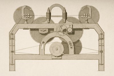 Endansicht einer Drossel, ca. 1830 von Joseph Wilson Lowry